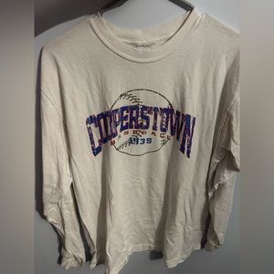 Cooperstown Large Long Sleeve T-shirt